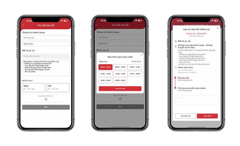Tính năng Hỗ trợ dịch vụ trên My Viettel